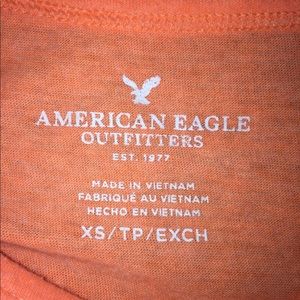 American Eagle Orange Shirt